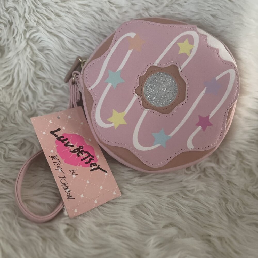 Betsy Johnson Donut Clutch